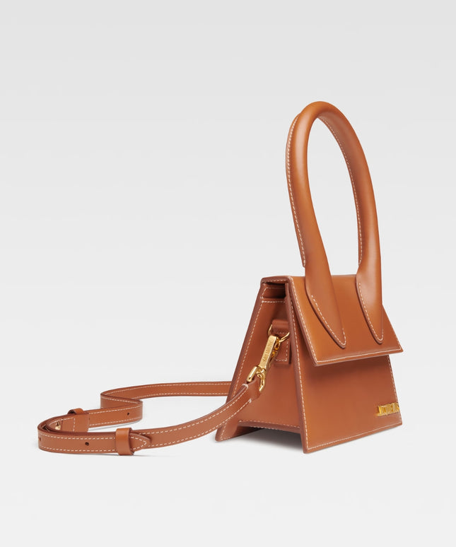 Jacquemus Le Chiquito Moyen Brown Bag