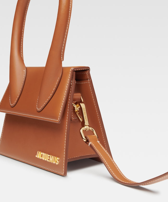 Jacquemus Le Chiquito Moyen Brown Bag
