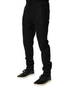 Dolce & Gabbana Marl Black Wool Blend Jogger Sweatpants Pants