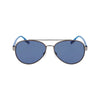 Converse Gray Metal Sunglasses