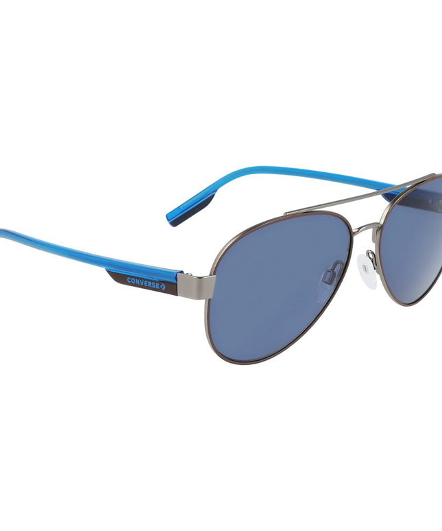 Converse Gray Metal Sunglasses
