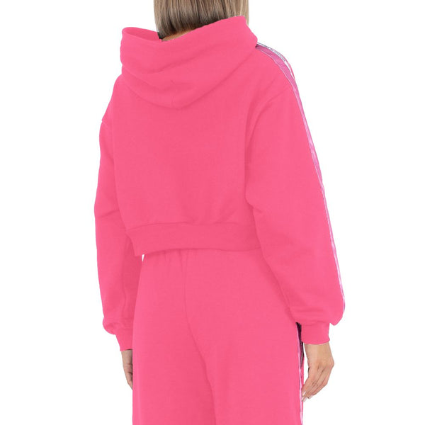 Comme Des Fuckdown Fuchsia Cotton Sweater