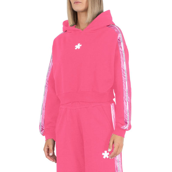 Comme Des Fuckdown Fuchsia Cotton Sweater