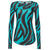 PINKO Green Viscose Sweater