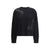 Versace Barocco Leaf Embroidered Sweater