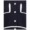 PINKO Cardigan with contrasting profiles