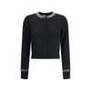 PINKO Rhinestone Cardigan