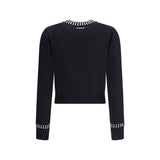 PINKO Rhinestone Cardigan