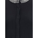 PINKO Rhinestone Cardigan