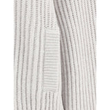 Brunello Cucinelli White Cashmere Cardigan