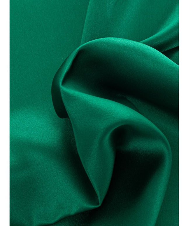 Dolce & Gabbana Green Silk Pocket Square