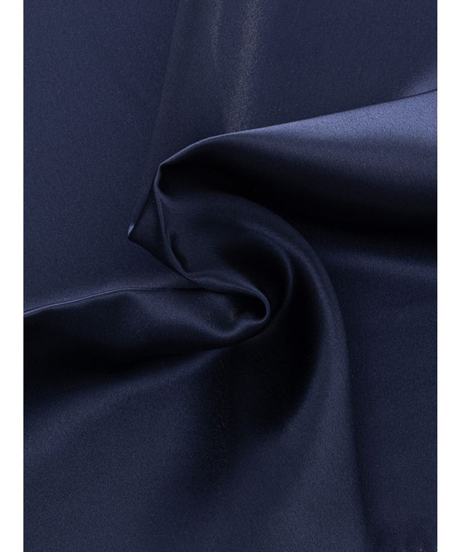 Dolce & Gabbana Blue Silk Pocket Square