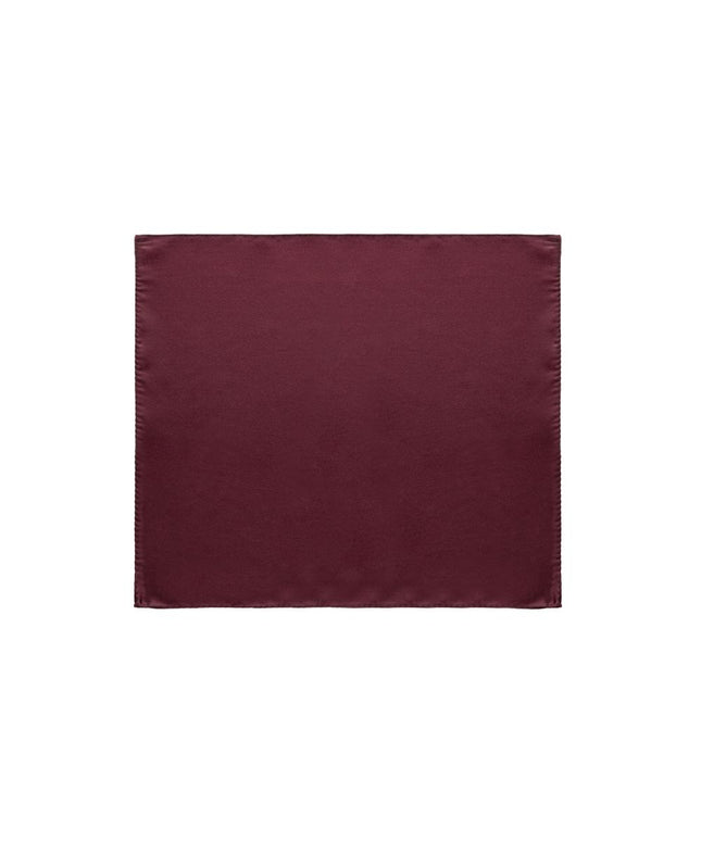 Dolce & Gabbana Bordeaux Silk Pocket Square