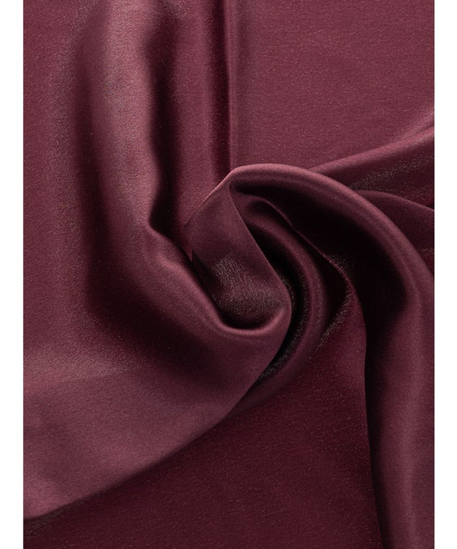Dolce & Gabbana Bordeaux Silk Pocket Square