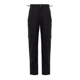Dolce & Gabbana Black Cotton Cargo Pants