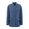 Gucci Light Blue Wool Jackets & Coat