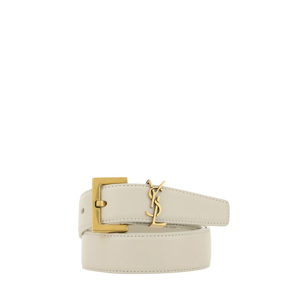 Saint Laurent Saint Laurent Leather Belt (Belt Size: 75 cm / 30 Inches, nan: nan, nan: nan)