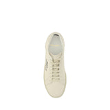Saint Laurent White Rubber Low Top Sneakers