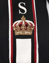 Dolce & Gabbana Black DG King Full Zip SweatshirtSweater