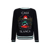 Casablanca Merino Wool embroidered Cardigan