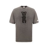 Diego Venturino Gray Cotton T-Shirt
