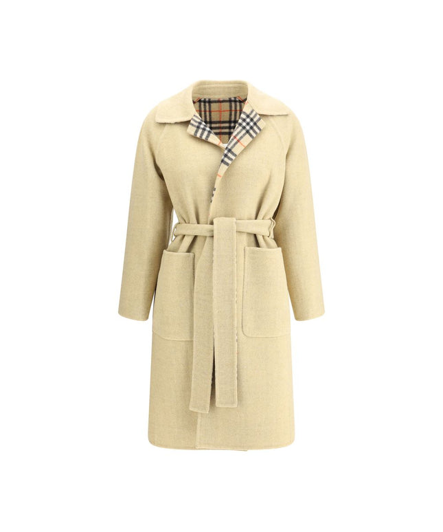 Burberry Reversible wool robe Coat
