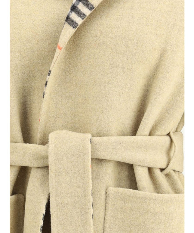 Burberry Reversible wool robe Coat