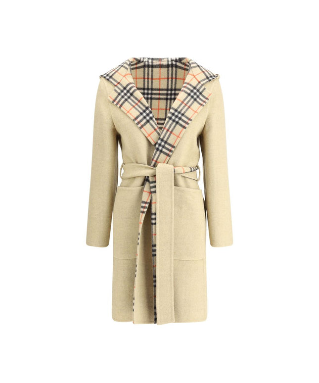 Burberry Reversible wool robe Coat