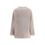 Loulou De Saison Gray Wool Coat