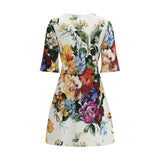 Dolce & Gabbana Multicolor Cotton Casual Dress