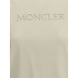 Moncler Cream Cotton T-Shirt