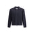 Thom Browne Double Face Full Zip Up Cardigan In Meri