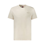 Tommy Hilfiger Tommy Hilfiger Beige Cotton Men T-Shirt (Italian Size MEN: S, nan: nan, nan: nan)