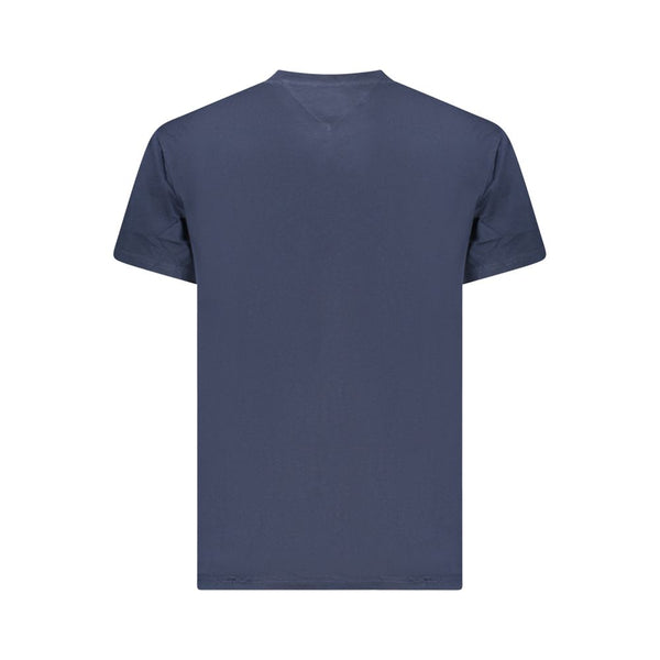 Tommy Hilfiger Blue Cotton Men T-Shirt
