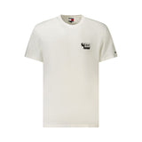 Tommy Hilfiger Tommy Hilfiger White Cotton Men T-Shirt (Italian Size MEN: XL, nan: nan, nan: nan)
