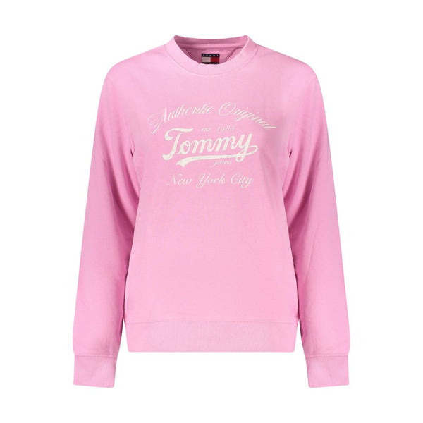 Tommy Hilfiger Pink Cotton Women Sweater