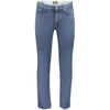 Hugo Boss Blue Cotton Men's Slim Fit Jean