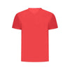 Tommy Hilfiger Red Cotton Men T-Shirt