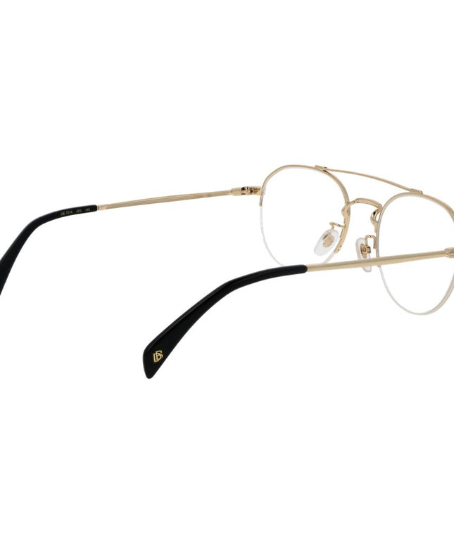 David Beckham Gold Men Glasses Frame