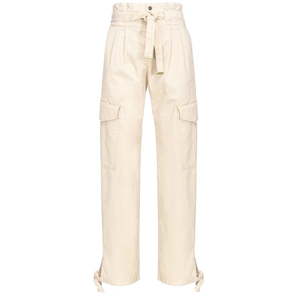 PINKO White Cotton Jeans & Pant