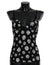 Dolce & Gabbana Black Daisy Print Dress Lingerie Chemisole