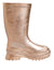 Dolce & Gabbana Rose Gold Rubber Pull On Rain BootsShoes