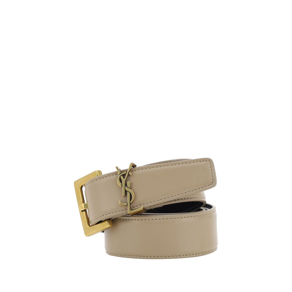 Saint Laurent Saint Laurent Leather Belt (Belt Size: 90 cm / 36 Inches, nan: nan, nan: nan)