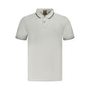 Hugo Boss Gray Cotton Polo Shirt