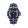 Police Black Leather Watch