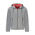 Norway 1963 Gray Polyester Men's Hooded Jacket