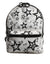 Dolce & Gabbana White DG Stars Print Nylon Travel Backpack Bag