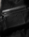 Dolce & Gabbana White DG Stars Print Nylon Travel Backpack Bag