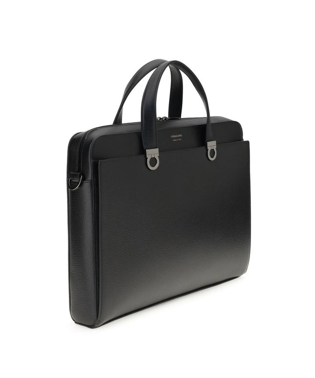 Ferragamo Gancini business Handbag