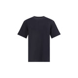 Y-3 T-Shirt with maxi print in black, front view showing minimalist design. Premium men's streetwear in size S to XL, new with tags.